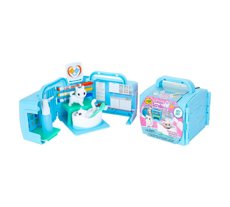 Scribble scrubbie vet set sales